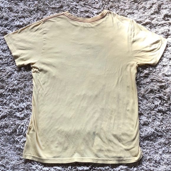 RVCA YELLOW LOGO SHIRT - Picture 2 of 3